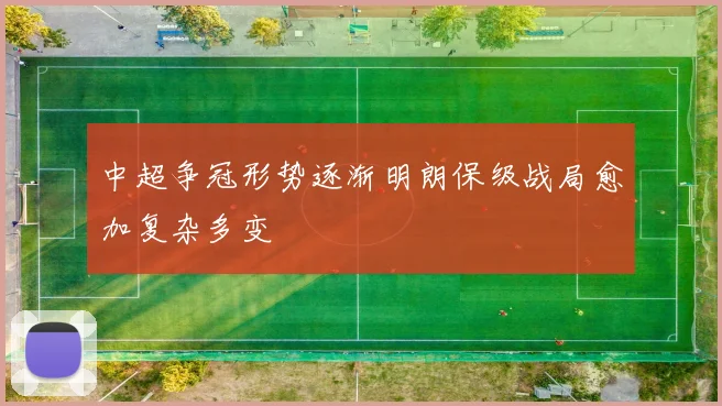 中超争冠形势逐渐明朗保级战局愈加复杂多变