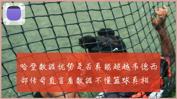 哈登数据优势是否真能超越韦德西部传奇直言看数据不懂篮球真相