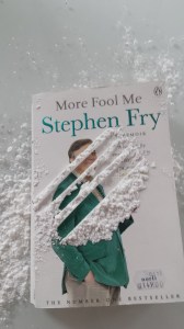 My own version of advertisement for "More Fool Me" by Stephen Fry. PS. It is only powdered sugar, not coke....